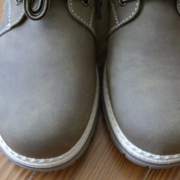 ANJOUFEMME Work Hiking Ankle Boots For Women Waterproof Outdoor Lightweight S 10 - Picture 9 of 10